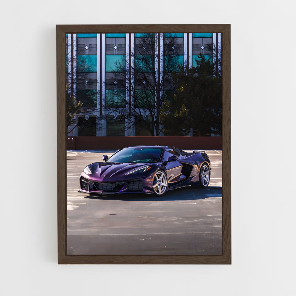 Poster Purple Dream Machine – affiche Chevrolet (vue 5)